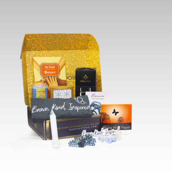 Expression: Brave, Kind & Inspired- Conscious Intentions Manifesting Treasure Box